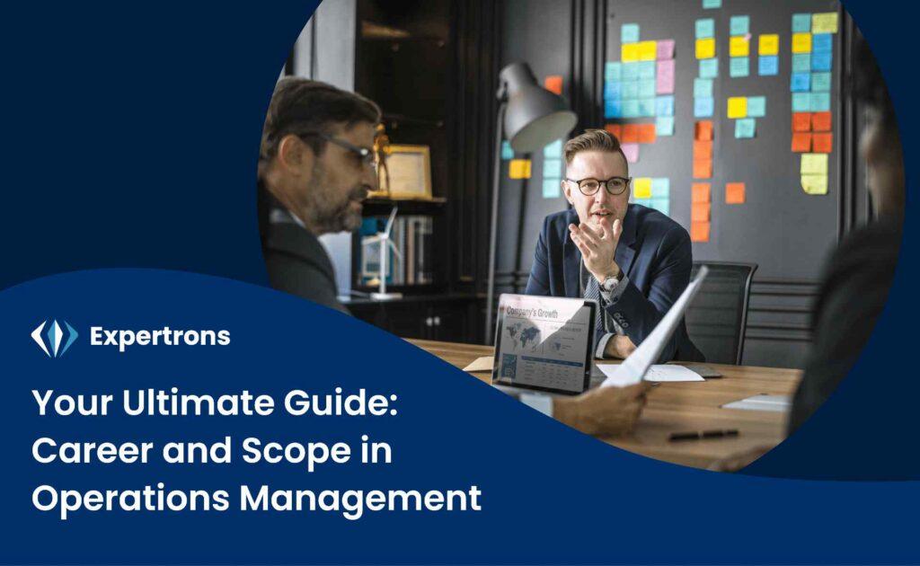 scope of operations management and jobs in operations management for freshers