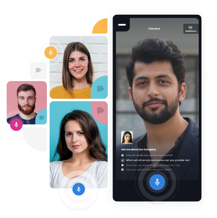 Virtually indistinguishable from a video call