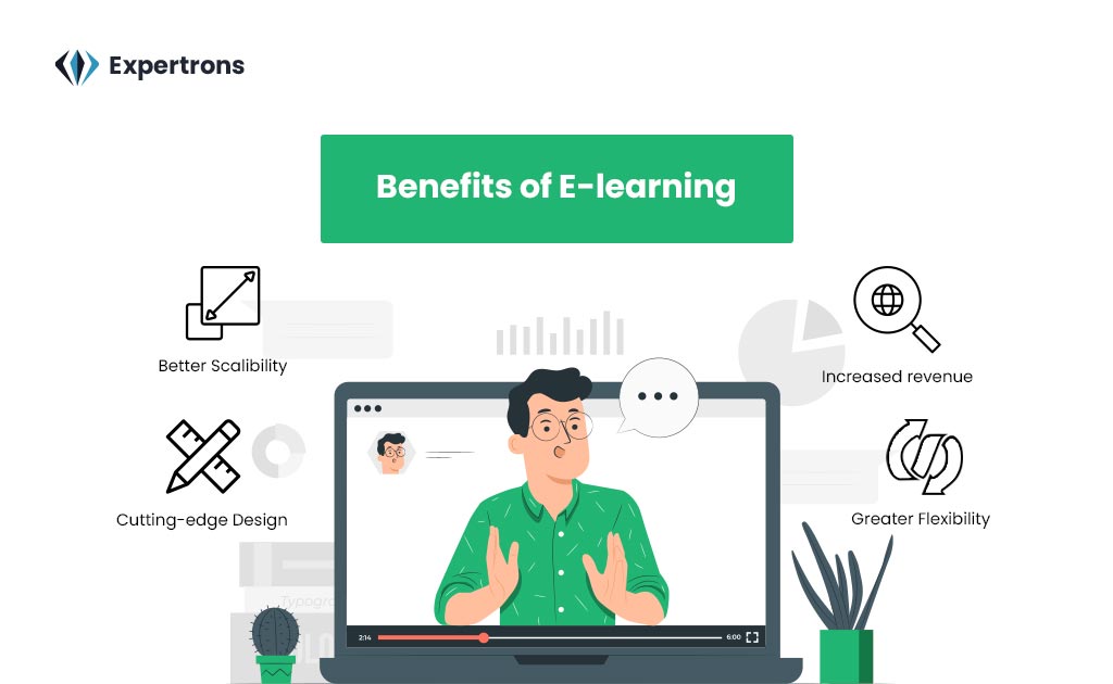 What are the benefits of e-learning?