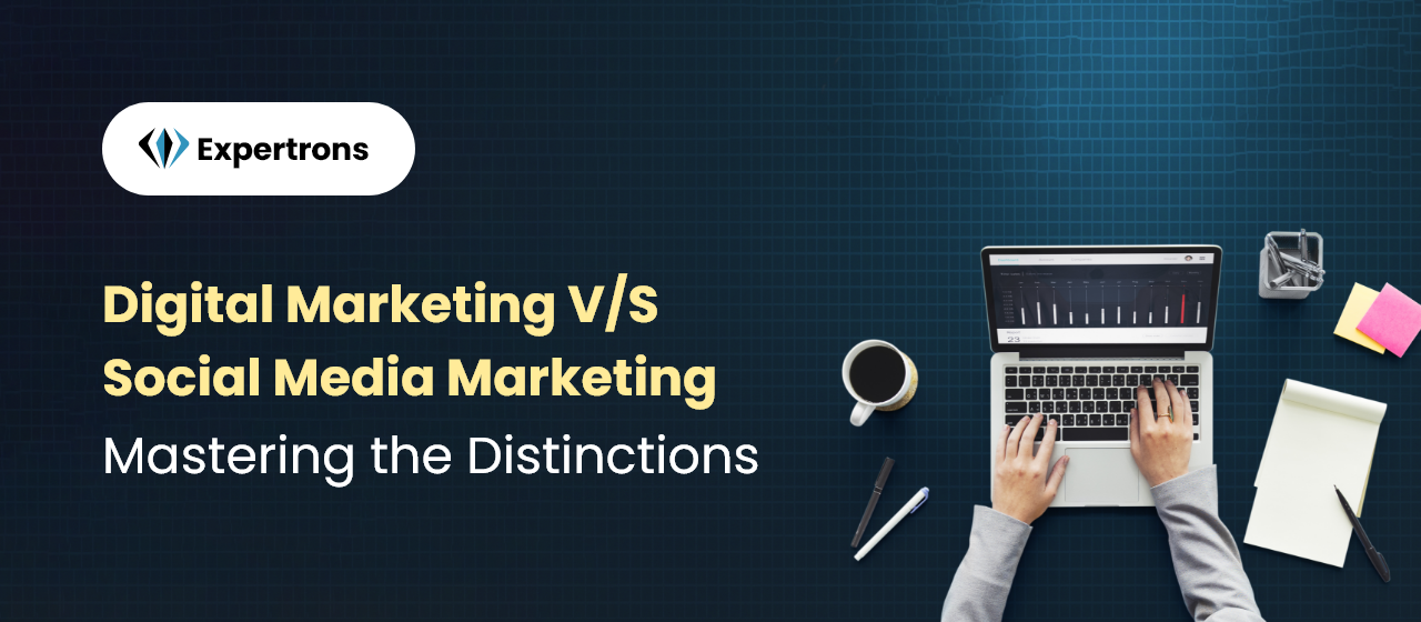 digital marketing vs social media marketing