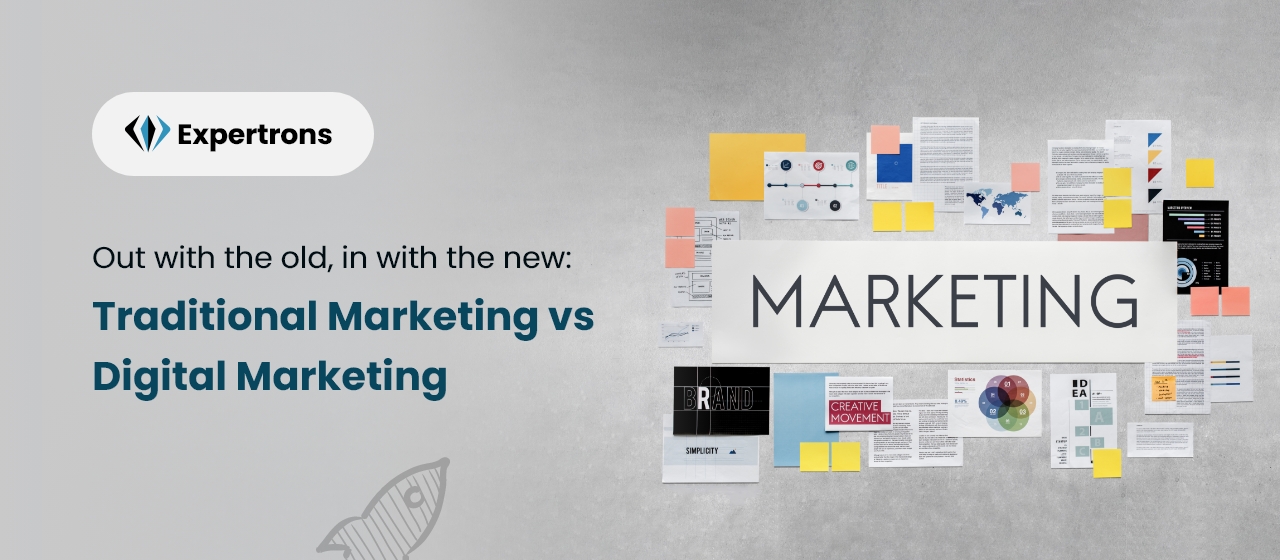 traditional marketing and digital marketing